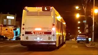 SEPTA Route L: 2015 NovaBus LFSA 62102 HEV #7424 Ride