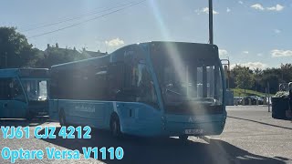 (Very Fast!) Arriva Kent Thameside (Southend) YJ61 CJZ 4212 Optare Versa V1110 on Route 9