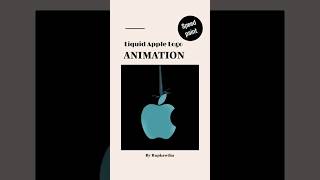 Liquid Apple Logo Speedpaint & Step-by-step Animation || Digital Illustration || Procreate