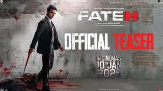 FATEH - Official Trailer | Sonu Sood | Jacqueline Fernandez | Fateh Teaser | Fateh movie trailer.