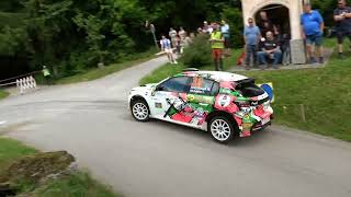 rally 2024 amtk  velenje  hard corner attack