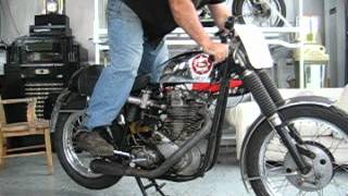 1958 BSA goldstar one kickstart