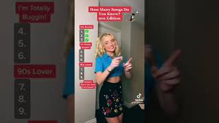90s Edition Music Challenge Tiktokdump