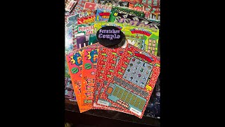 $95 mix of California lottery tickets #lottery #calottery #scratchers