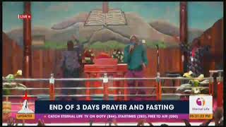 MCF: END OF 3 DAYS PRAYER AND FASTING BY PASTOR TOM MUGERWA ON ETERNAL LIFE TV