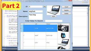 VB.Net - How To Insert Update Delete Search Display Images From SQL SERVER Database +Code Part 2/7