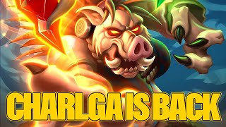 Charlga Carries The Game So Hard For The First In A Long Time | Dogdog Hearthstone Battlegrounds