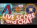 Arizona Diamondbacks vs Houston Astros Game 3 LIVE SCORE & CHAT @ Minute Maid Park Sept. 8, 2024