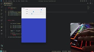 ASMR Programming - Make & Find Color Code Using Python Simple - No Talking | #computervision