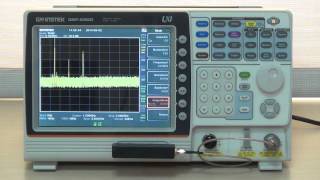 GSP-9300 Spectrogram Function