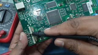 How to repair olivetti pr2 plus barcode scanner logic card step by step video in hindi