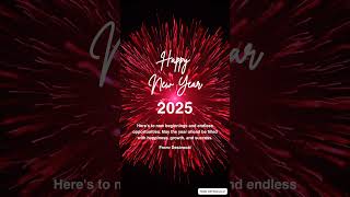 Happy New Year 2025