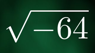 Simplify sqrt(-64)