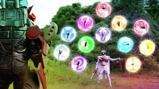 Uchuu Sentai Kyuranger Shishi Red Orion Vs Unjet