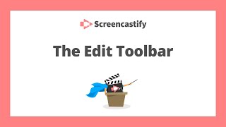 The Edit Toolbar