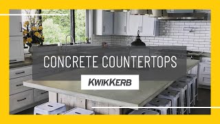 Kwik Kerb Decorative Concrete Countertops