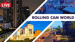 🔴 Live Cam around the World - Rolling Cam with Chill & Lounge Music