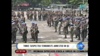 NewsLife: 3 suspected terrorists arrested in QC || Oct. 10, 2014