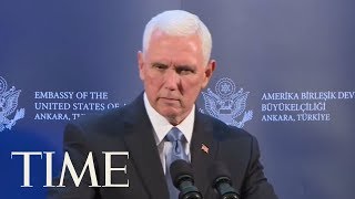 Mike Pence Says Turkish President Erdogan Agrees To Cease-Fire In Syria | TIME