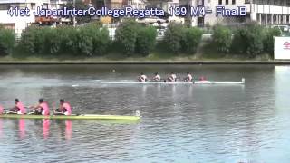 【ボート】第41回全日本大学選手権 189 M4- FB 41st AllJapanInterCollegeRegatta