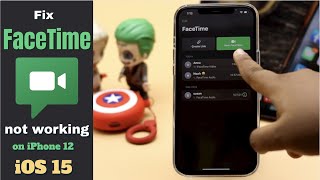 FaceTime Not Working on iPhone 12 After Updating iOS 15 [How to Fix]