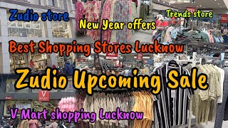 Zudio Upcoming Sale📢|Best Shopping Stores Lucknow|New Year Collection|offers #lucknow #shopping