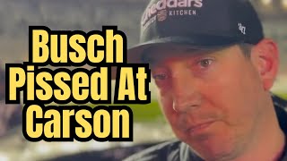 Kyle Busch PISSED At Carson Hocevar During NASCAR Race at Atlanta