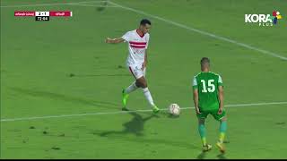 تسديدة متقنة من حسام أشرف تنتهي بهدف الزمالك الأول في شباك إيسترن كومباني | الدوري المصري 2022/2021
