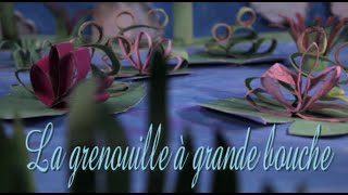 Histoire et conte pour enfants...La grenouille à grande bouche...Gobe des mouches...