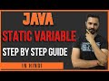Java tutorial in Hindi for beginners #40 java Static variable in Hindi