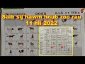 Saib sij hawm hnub zoo rau lub 11 hli 2022