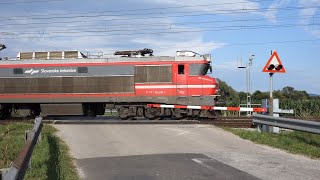 Železniški prehod Bohova (SLO) - 2.8.2024 / Railroad crossing / Železniční přejezd