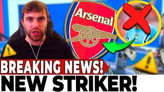 🔥WOW! IT'S OFFICIAL NOW! FABRIZIO ROMANO CONFIRMED NEW STRIKER!  Arsenal News