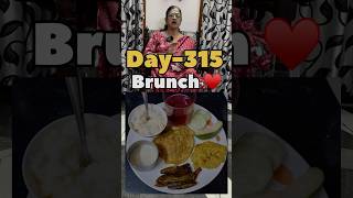 Day-315 My Healthy Brunch routine♥️ #aruvameesaikoduvaparva #vijayalakshmitulasi #weightloss #tasty