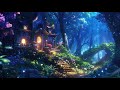 Enchanting Fairy Cottage in the Middle of the Forest (Night Version) - Music & Ambience 🌺🍄✨