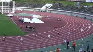 全日本実業団対抗陸上2015 女子4×100mR決勝東邦銀行(紫村 千葉 青木 渡辺)45.00 The Toho Bank1st