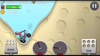 Hill Climb Racing #2 - Max Minibike - Desert - 2219m