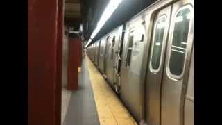 R160 C train at 34th Street  Penn Station