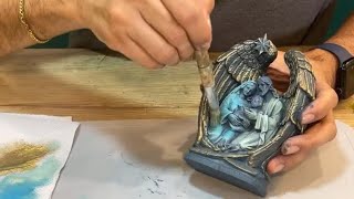 Cómo Pintar Figuras en Resina o Cerámica ( Parte 1 )