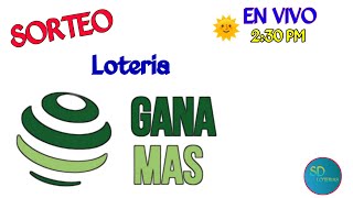 🔴Sorteo Lotería Nacional tarde GANA MAS Resultados EnVivo de hoy Miércoles de Febrero de 19/02/2025