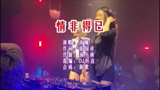 南妮 《情非得已 （DJ抖音版）》 KTV 导唱字幕 （备有伴奏视频）