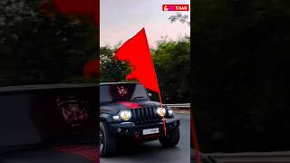 👿 off-road power 😈 off' Mahindra 🔥 black Thar 🔥🔥#short #shorts #trending