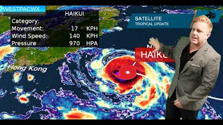 Typhoon Haikui ( Hanna) Nears landfall, flooding rains expected in Taiwan Enhanced Habagat in PH