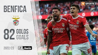 Benfica: Os 82 golos na Liga 2022/23
