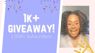 DOLLAR TREE GIVEAWAY! 1K+ SUBSCRIBERS