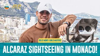 Carlos Alcaraz Goes Sightseeing In Monaco! | Rolex Monte Carlo Masters 2024
