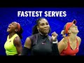 Fastest Serves Ever! | Women's Singles | US Open