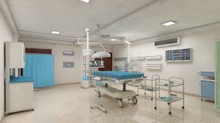 Hospital / Health Care center 3D WalkThrough Animation - Created By Kems Studio