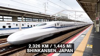 Across Japan by Bullet Train | Ultimate Shinkansen Travel Ep1