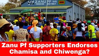 Chabvondoka Mu Zanu Pf 😲😲 Zanu Pf Supporters Endorses Chamisa and Chiwenga